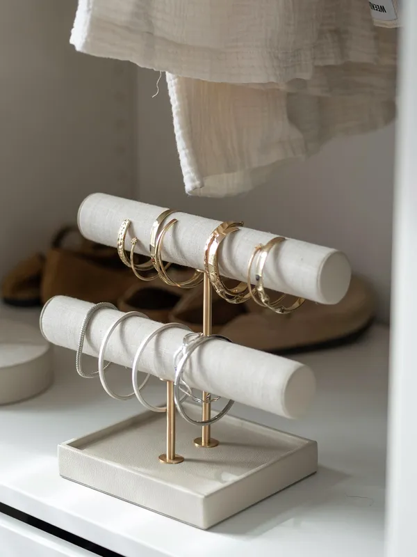 Oatmeal & Linen Bangle Display Stand
