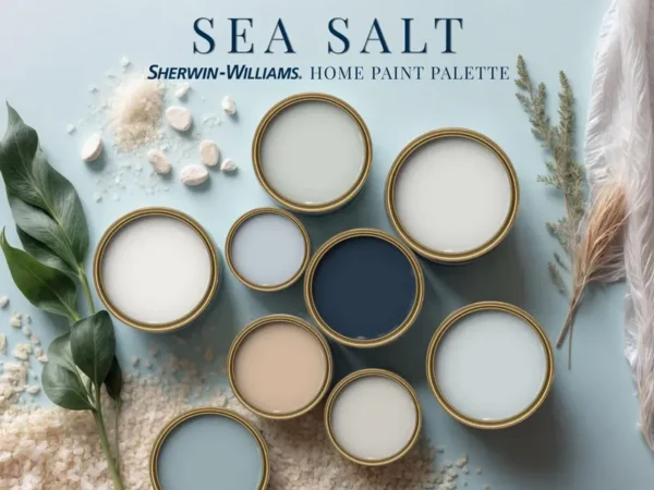 Sea Salt Home Paint Palette, Sherwin Williams 2025