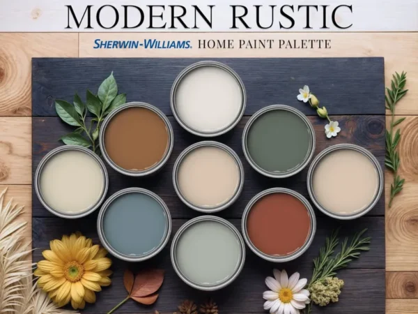 Modern Rustic Home Paint Palette Sherwin Williams